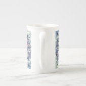 Labyrinth Porzellantasse (Rückseite)