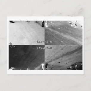LABYRINTH - POST-KARTEN POSTKARTE