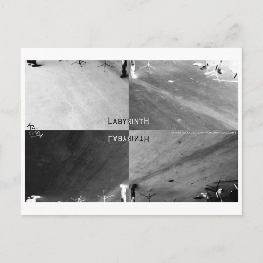 LABYRINTH - POST-KARTEN POSTKARTE (Vorderseite)