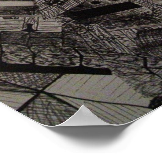 Labyrinth Poster (Ecke)