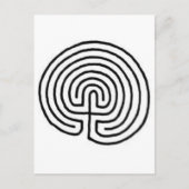 Labyrinth Postkarte (Vorderseite)