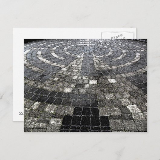 Labyrinth Postkarte (Vorne/Hinten)