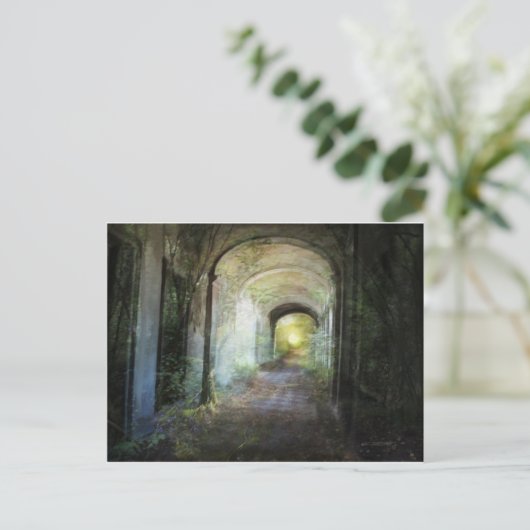 Labyrinth Postkarte (Stehend Vorderseite)