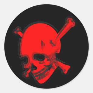 Labyrinth Roger #1 Runder Aufkleber