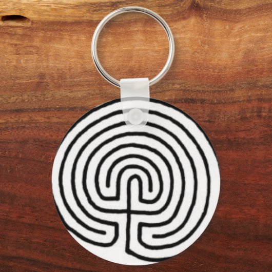 Labyrinth Schlüsselanhänger (Vorderseite)