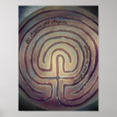 Labyrinth-Symbol Poster (Vorne)