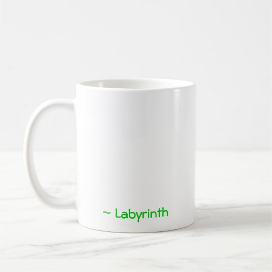 Labyrinth-Tasse Kaffeetasse (Links)