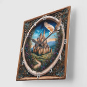 Labyrinth Ticino Fantastische Bergwelten im Val Pi Quadratische Wanduhr (Winkel)