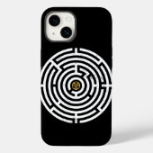 LABYRINTH TRISKELION TRIPLE CELTIC SPIRAL Case-Mate iPhone HÜLLE (Rückseite)