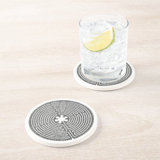 Labyrinth Untersetzer (Seite)