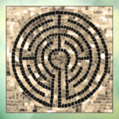 LABYRINTH V 12x12 Fensterheber Fensteraufkleber (Blatt 3)