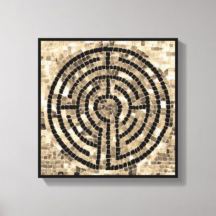 LABYRINTH V 12x12 Wrapped Canvas (1,5" Deep) Leinwanddruck