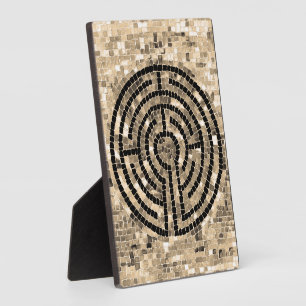 LABYRINTH V 12x18 Plaque mit Easel Fotoplatte