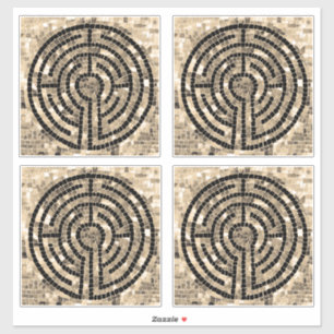 LABYRINTH V 14" (4 Small) Vinyl Sticker
