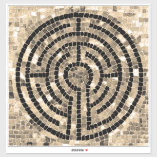 LABYRINTH V 14x14 Vinyl Sticker
