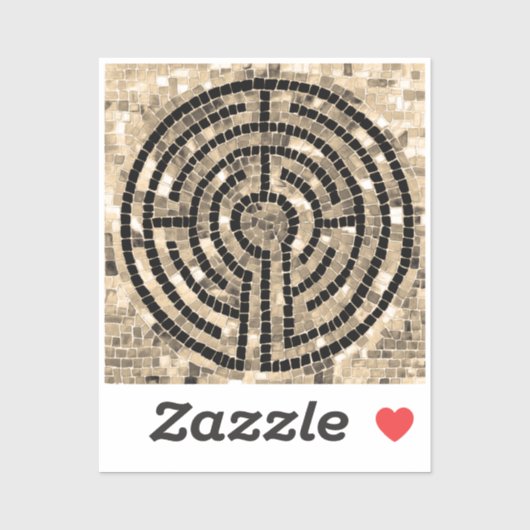 LABYRINTH V 2x2 Vinyl Sticker (Blatt)