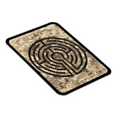 LABYRINTH V 3x4 Flexible Magnet - Schwarz (Rechte Seite)