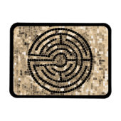 LABYRINTH V 3x4 Flexible Magnet - Schwarz (Horizontal)