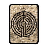 LABYRINTH V 3x4 Flexible Magnet - Schwarz (Vertikal)