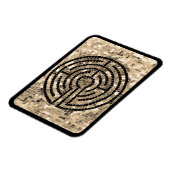 LABYRINTH V 3x4 Flexible Magnet - Schwarz (Linke Seite)