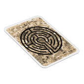 LABYRINTH V 3x4 Flexible Magnet - Weiß (Rechte Seite)