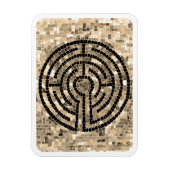 LABYRINTH V 3x4 Flexible Magnet - Weiß (Vertikal)