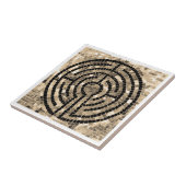 LABYRINTH V 4.25x4.25 Keramik Tile - weiß Fliese (Seite)