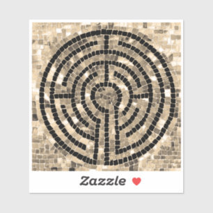LABYRINTH V 4x4 Vinyl Sticker