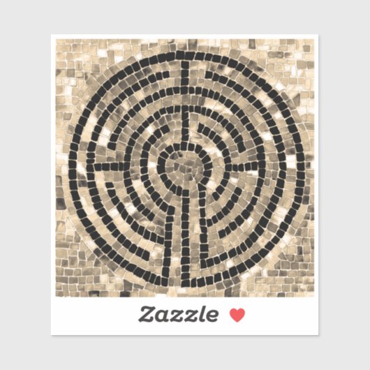 LABYRINTH V 4x4 Vinyl Sticker (Blatt)