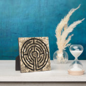 LABYRINTH V 5,25 Platz Plaque mit Easel Fotoplatte (InSitu)