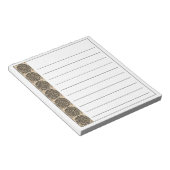 LABYRINTH V 5.5"x6" Notepad + Linien Notizblock (angewinkelt)