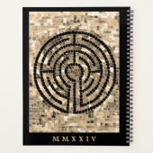 LABYRINTH V 8.5x11 Planner + Text Planer (Rückseite)