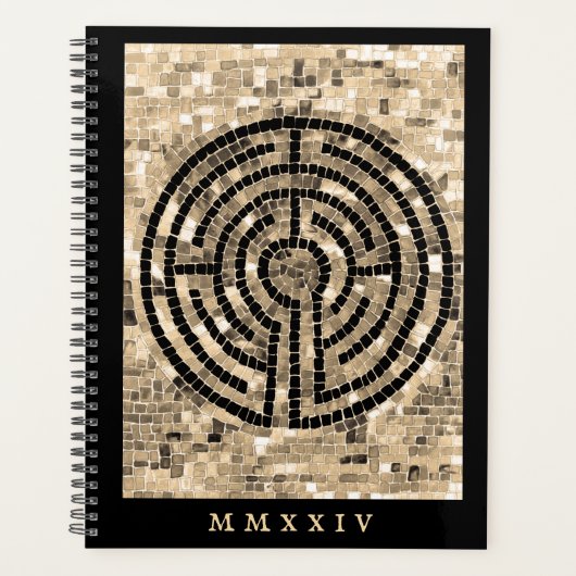 LABYRINTH V 8.5x11 Planner + Text Planer (Vorderseite)