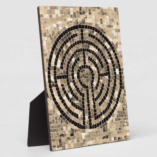 LABYRINTH V 8x10 Plaque mit Easel Fotoplatte (Seite)