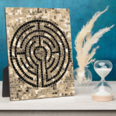 LABYRINTH V 8x10 Plaque mit Easel Fotoplatte (Seite)