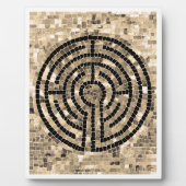 LABYRINTH V 8x10 Plaque mit Easel - Weiß Fotoplatte (Vorderseite)