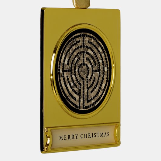 LABYRINTH V Banner Ornament (Rechts)