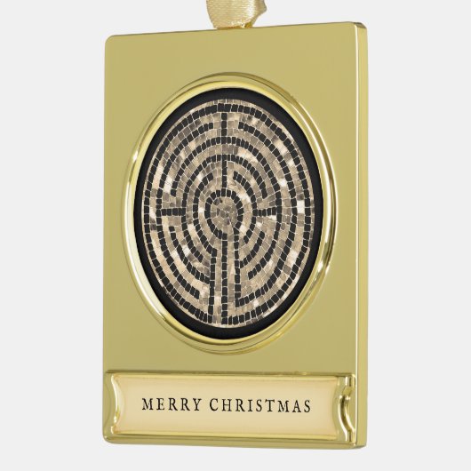 LABYRINTH V Banner Ornament (Links)