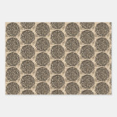 LABYRINTH V Flachpapier Geschenkpapier Set (Vorderseite)