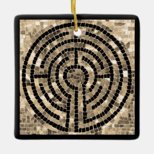 LABYRINTH V Keramik Keramikornament