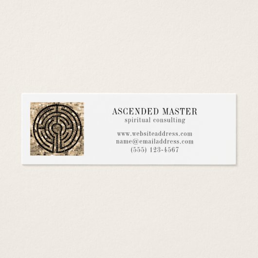 LABYRINTH V Mini Business Card (Vorderseite)