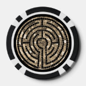 LABYRINTH V Poker Chips (Rückseite)