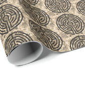 LABYRINTH V Wrapping Paper Geschenkpapier (Rolleneckpunkt)