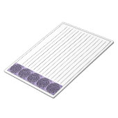 LABYRINTH VI 11"x8.5" Notepad + Linien Notizblock (angewinkelt)