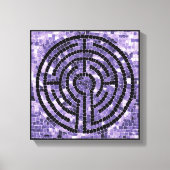 LABYRINTH VI 12x12 Wrapped Canvas (.75" Deep) Leinwanddruck (Vorderseite)