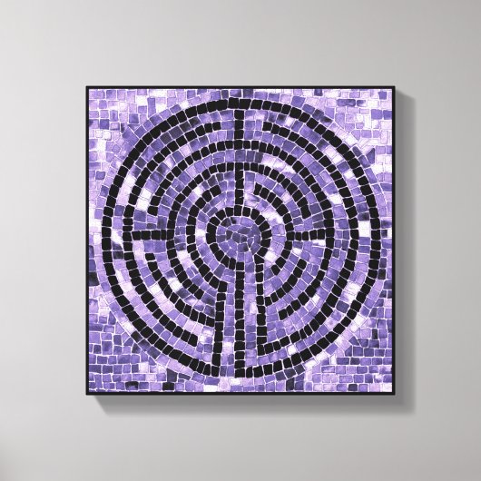 LABYRINTH VI 12x12 Wrapped Canvas (.75" Deep) Leinwanddruck (Vorderseite)