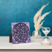 LABYRINTH VI 5,25" Square Plaque mit Easel Fotoplatte (InSitu)