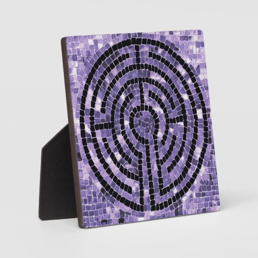 LABYRINTH VI 5,25" Square Plaque mit Easel Fotoplatte (Vorderseite)
