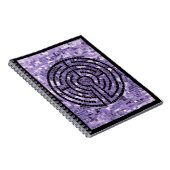 LABYRINTH VI 6.5x8.75 Spiral-Notebook Notizblock (Rechte Seite)