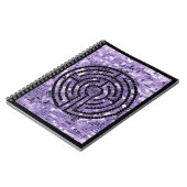 LABYRINTH VI 6.5x8.75 Spiral-Notebook Notizblock (Linke Seite)